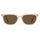 CheRing Khaki Women's Rectangle Sunglasses AB09052