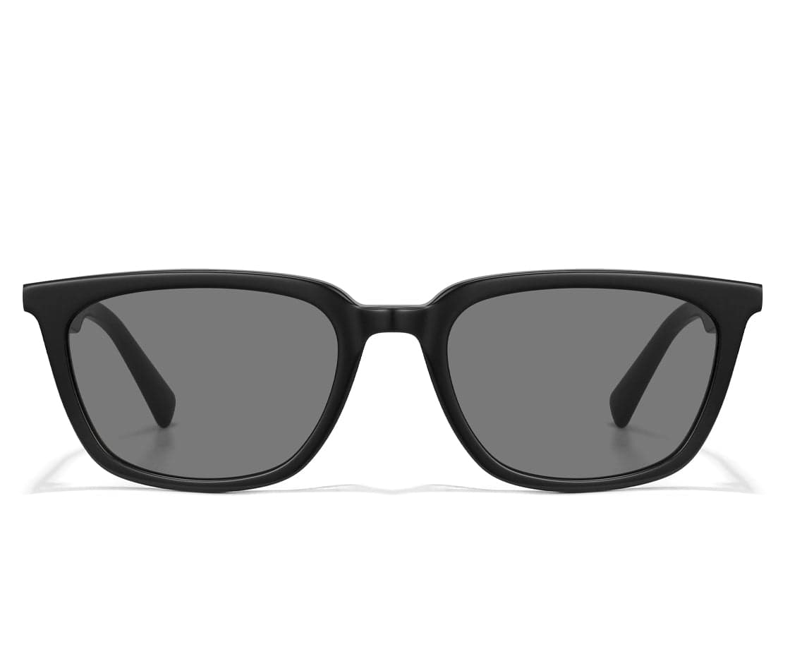 CheRing Black Women's Rectangle Sunglasses AB09052