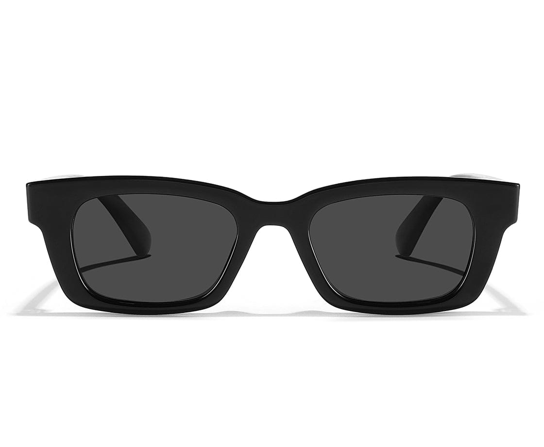 CheRing Black Women's Rectangle Sunglasses AR11996
