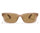 CheRing Brown Women's Rectangle Sunglasses AR11996