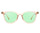 CheRing Green Women's Square Sunglasses AB07962